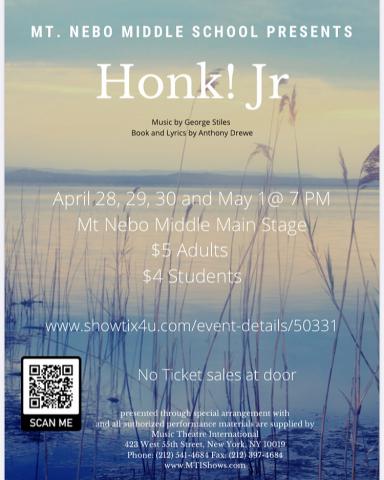 Honk! Jr Production Poster