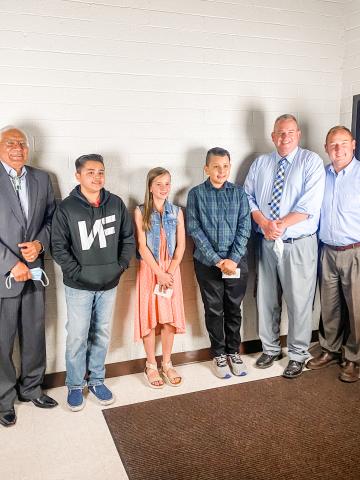 Students recognized at Indian Education Night