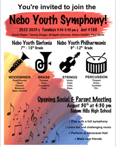 Nebo Youth Symphony Information
