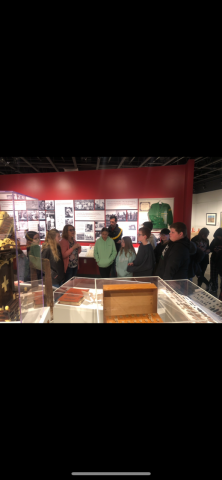 Students at Topaz Museum