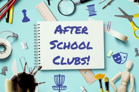 After School Clubs Flier