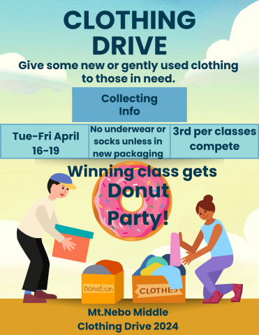 Clothing Drive Flyer